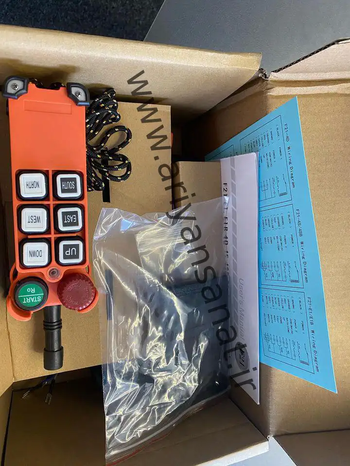 ریموت کنترل f21-e1 جرثقیل سقفی| نمایندگی telecrane in iran