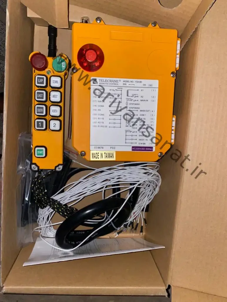 ریموت کنترل f24-8d جرثقیل سقفی
